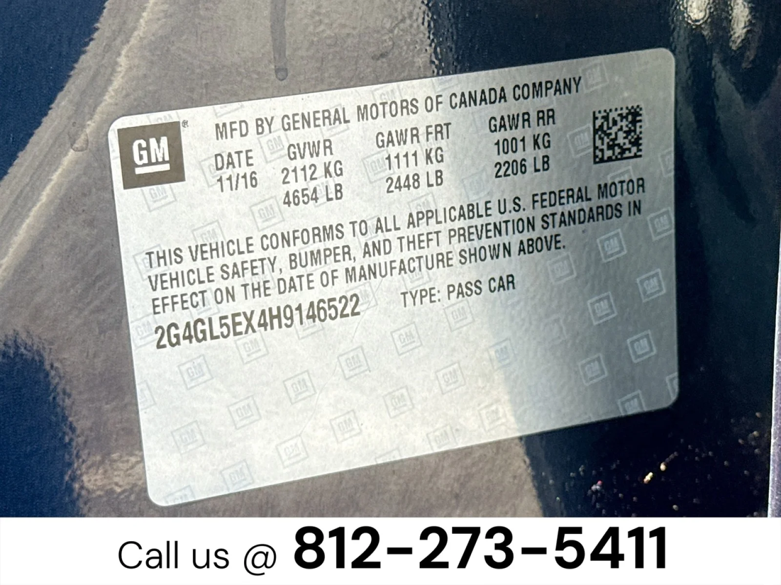 Used 2017 Blue Buick Sport Touring image 32