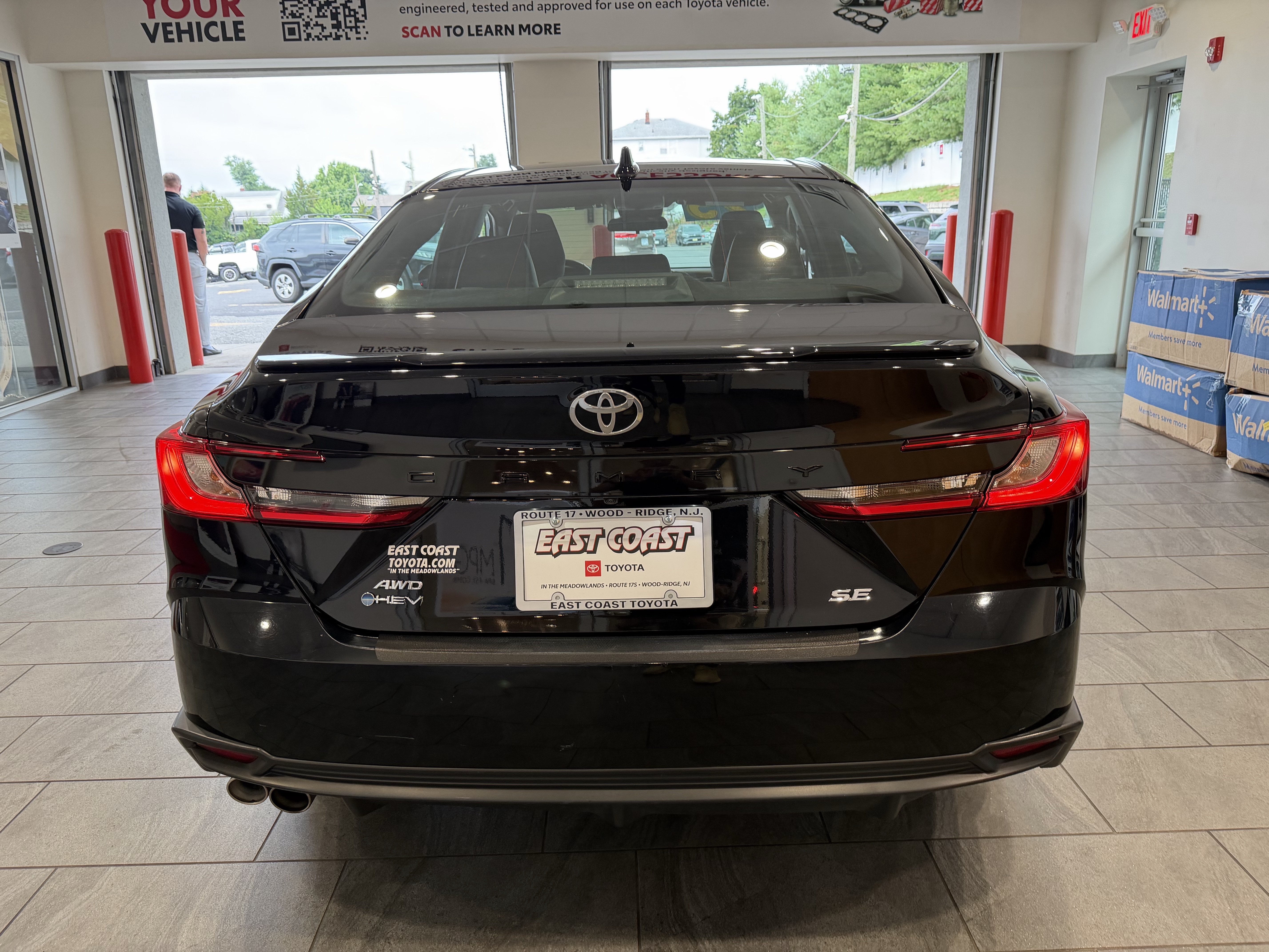 Used 2025 Black Toyota SE image 49