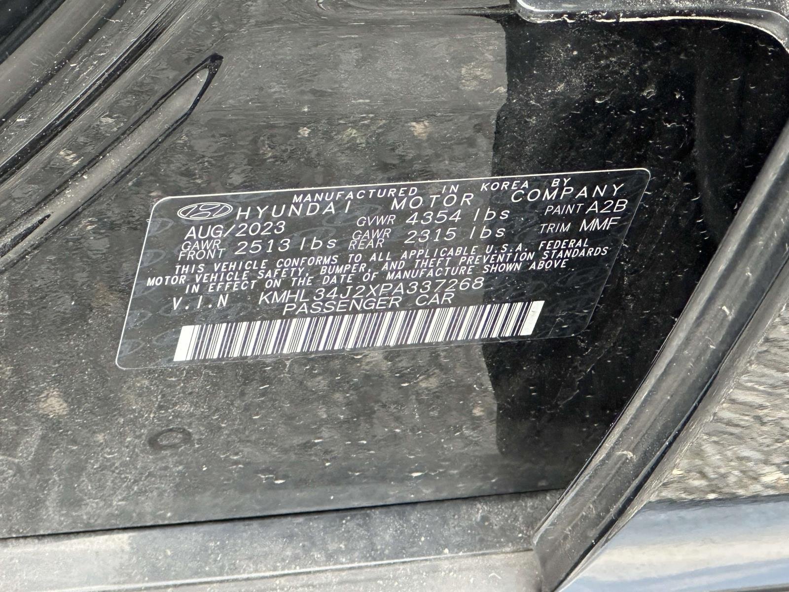 Certified Used 2023 Black Hyundai Limited image 41