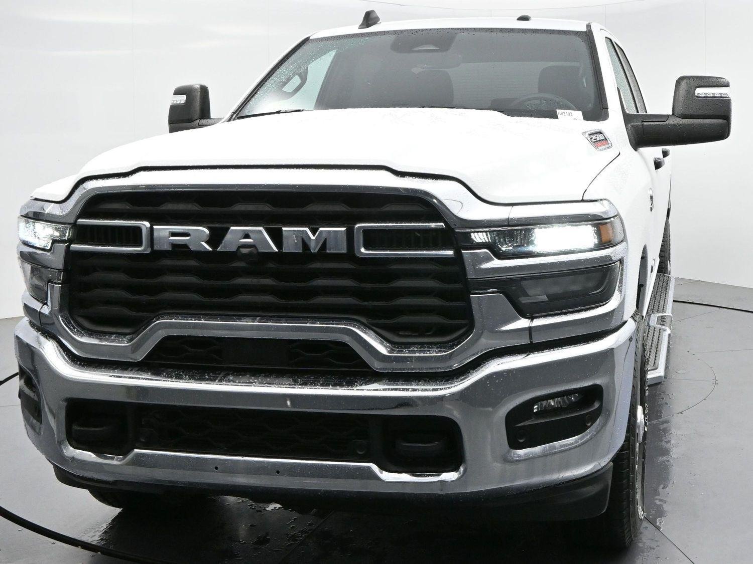 Used 2025 Bright White Clearcoat Ram Big Horn image 3