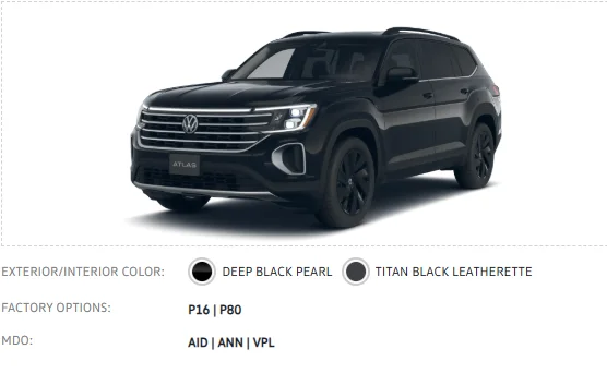New 2026 Black Volkswagen 2.0T SE w/Technology image 13