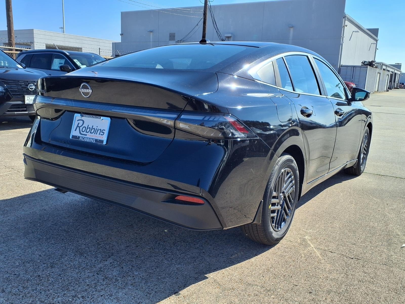 2026 Nissan Sentra SV Black at Robbins Nissan
