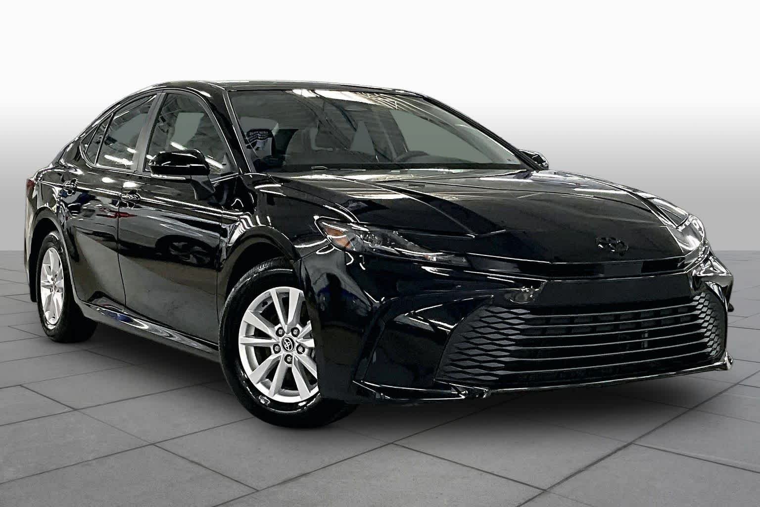 Used 2025 Midnight Black Metallic Toyota LE image 3