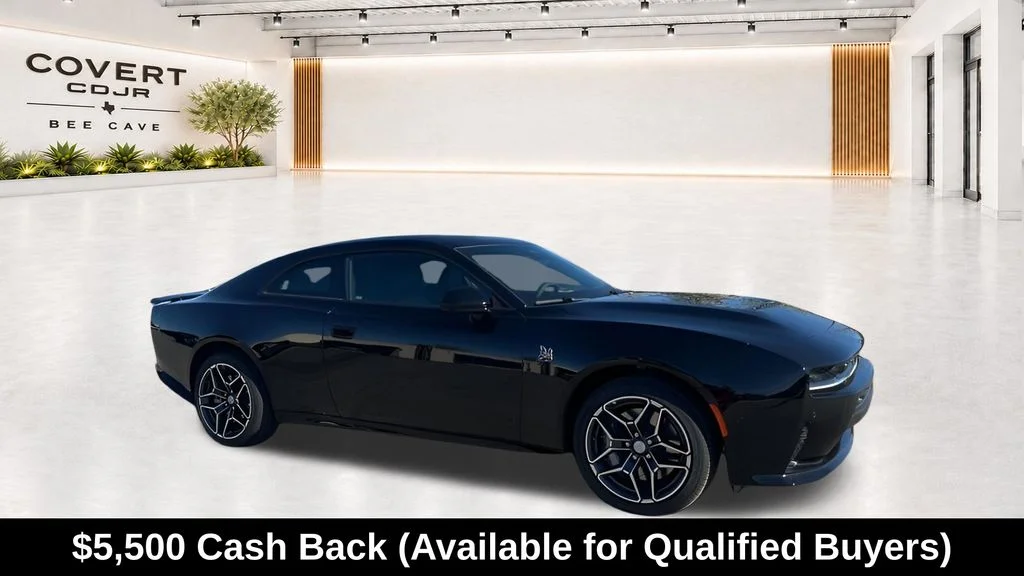 New 2026 Diamond Black Crystal Pearlcoat Dodge Scat Pack Plus image 15