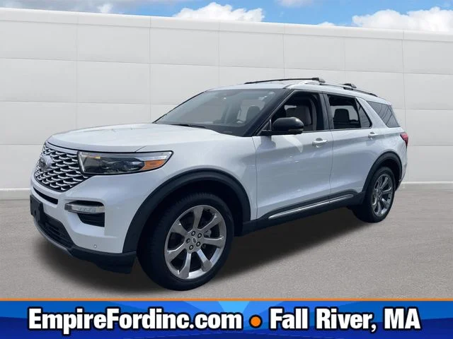 Used 2020 White Ford Platinum image 1