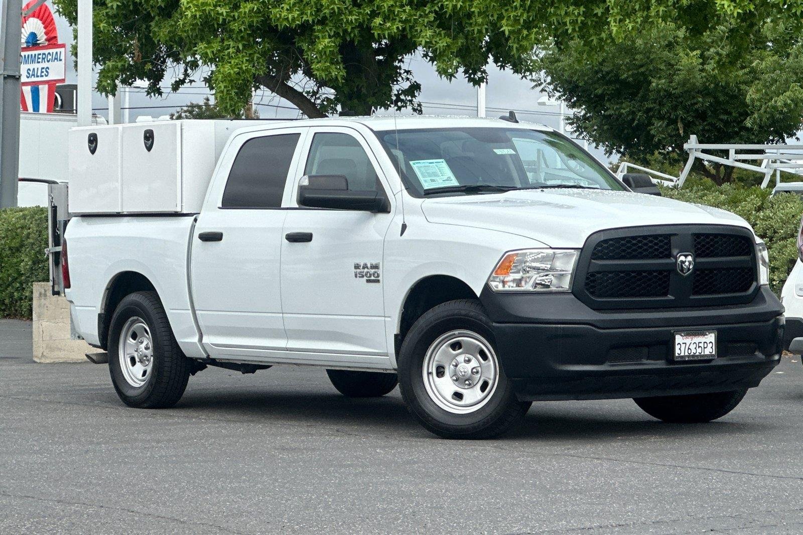Used 2022 Bright White Clearcoat Ram Tradesman image 2