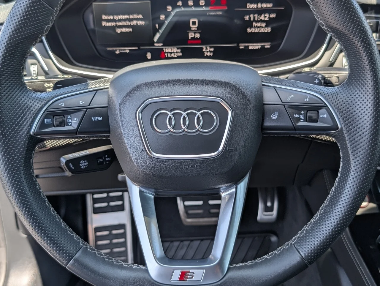 Used 2023 Mythos Black Metallic Audi Premium Plus image 24