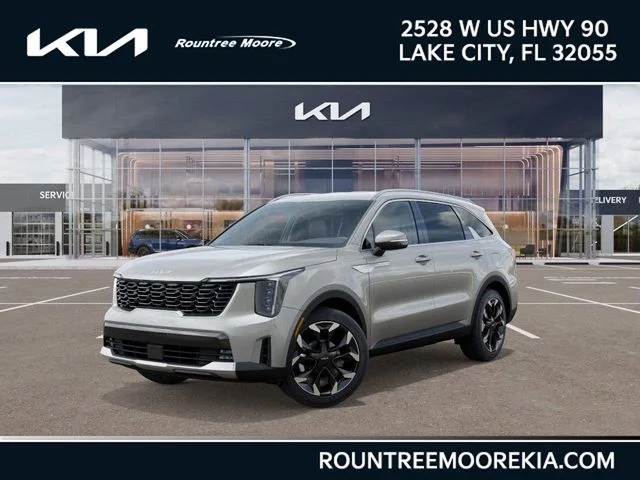 New 2026 Ivory Silver Kia EX image 1