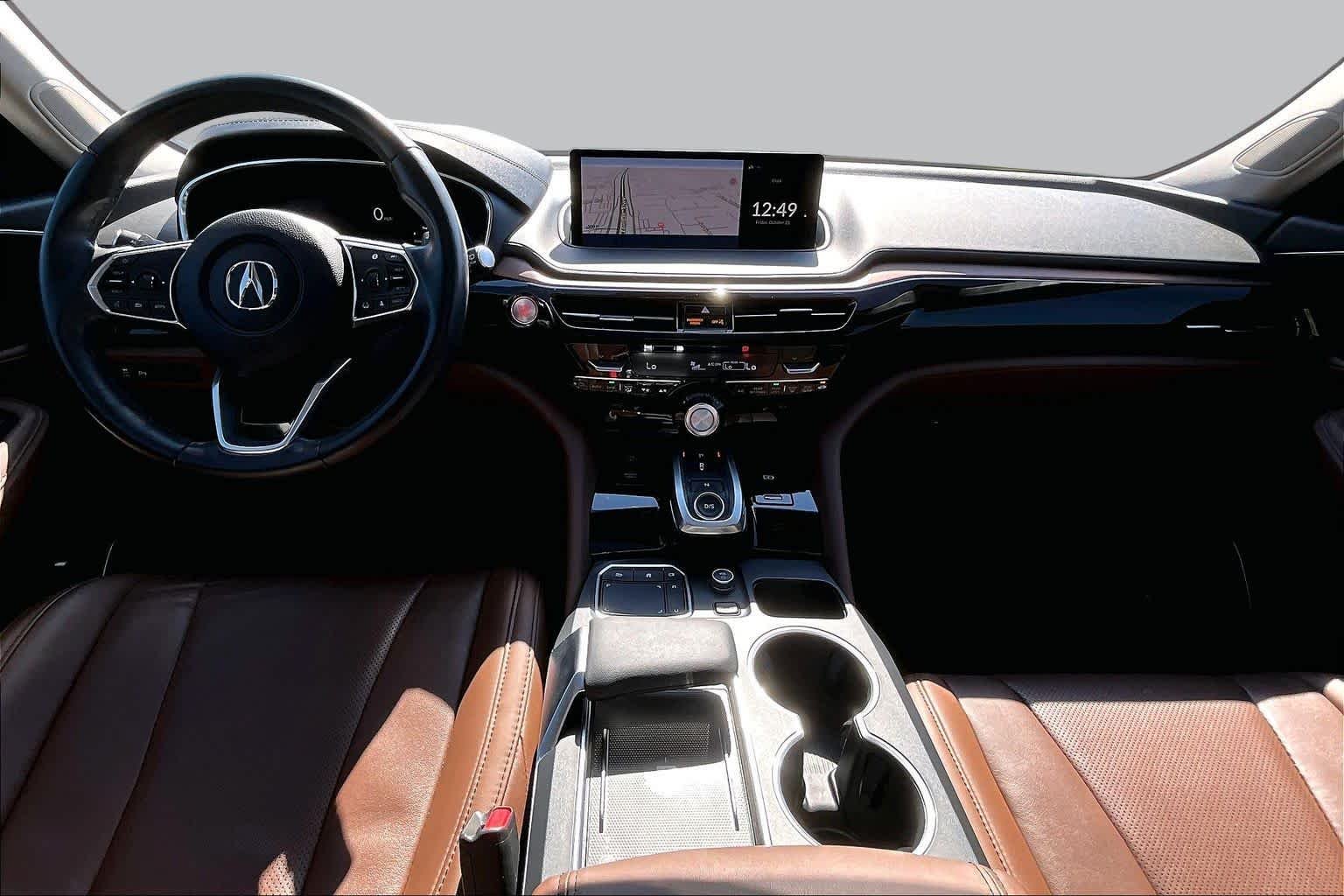 Used 2024 Liquid Carbon Metallic Acura w/Technology Package image 14
