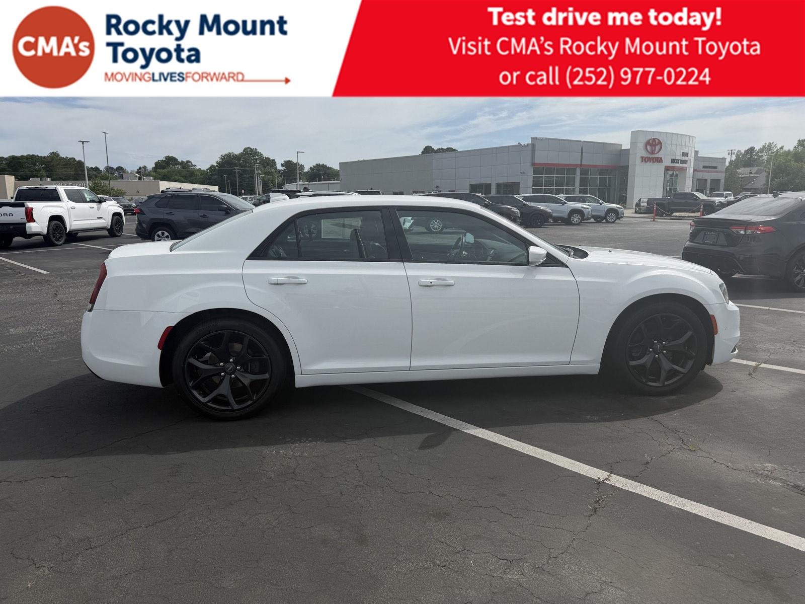 Used 2021 Bright White Clearcoat Chrysler 300S image 8