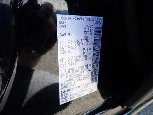 Used 2024 Black Nissan S image 19