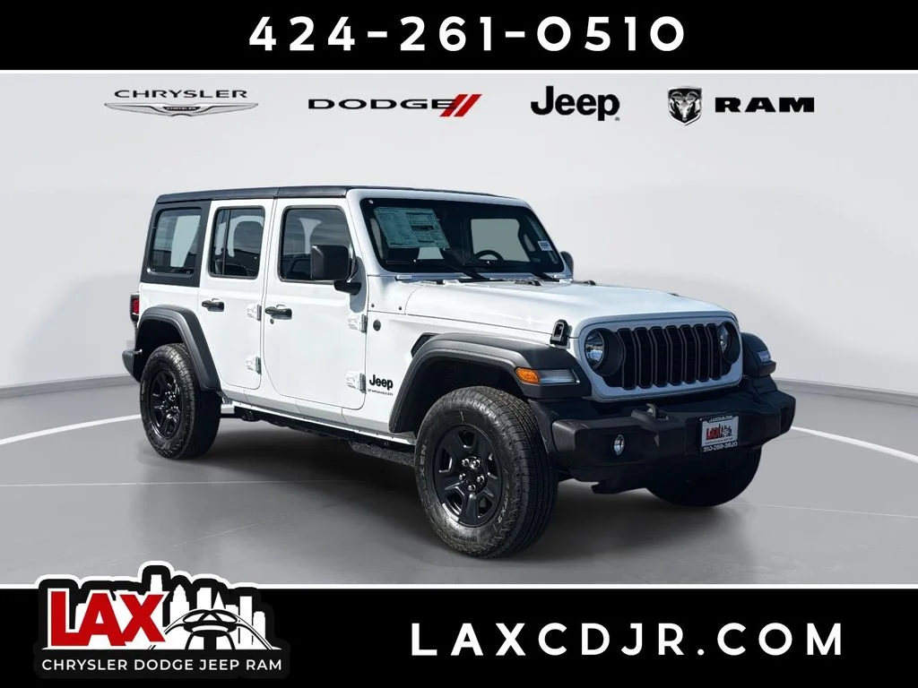 New 2026 White Jeep Sport image 1