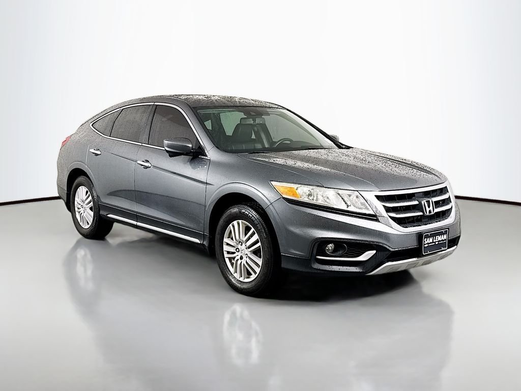 Used 2014 Honda Crosstour EX-L with VIN 5J6TF3H57EL001515 for sale in Champaign, IL