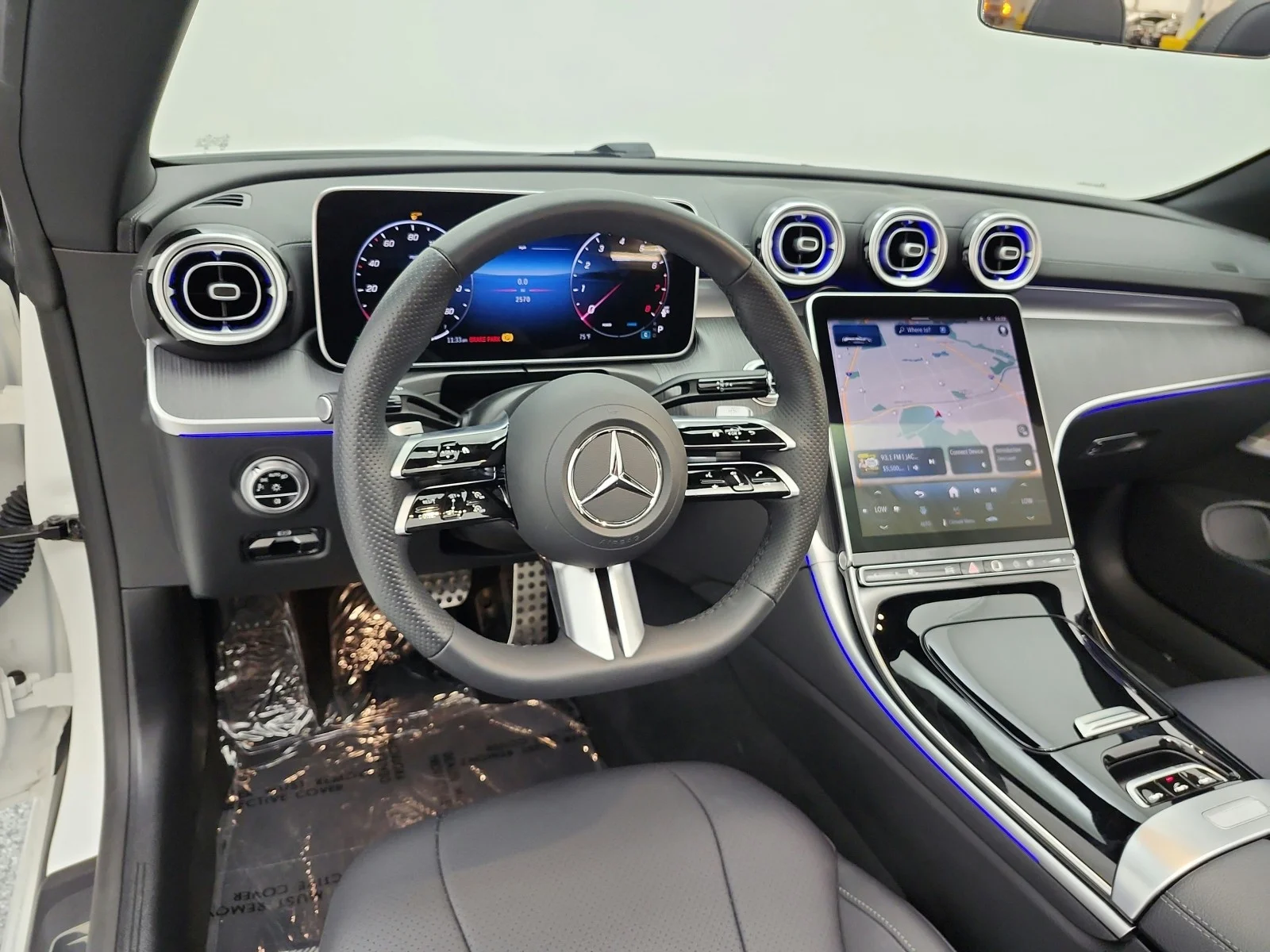 Certified Used 2024 Polar White Mercedes-Benz CLE 300 4MATIC® Cabriolet image 9