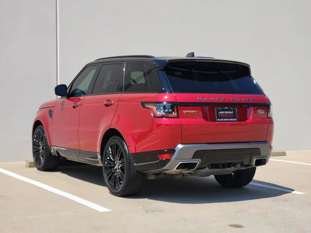 Used 2022 Red Land Rover HSE Silver Edition image 5