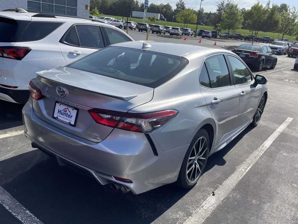 Used 2024 Celestial Silver Metallic Toyota SE image 6