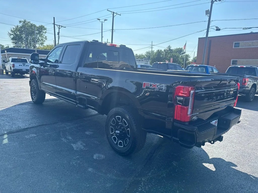 Used 2025 Black Metallic Ford Platinum image 6