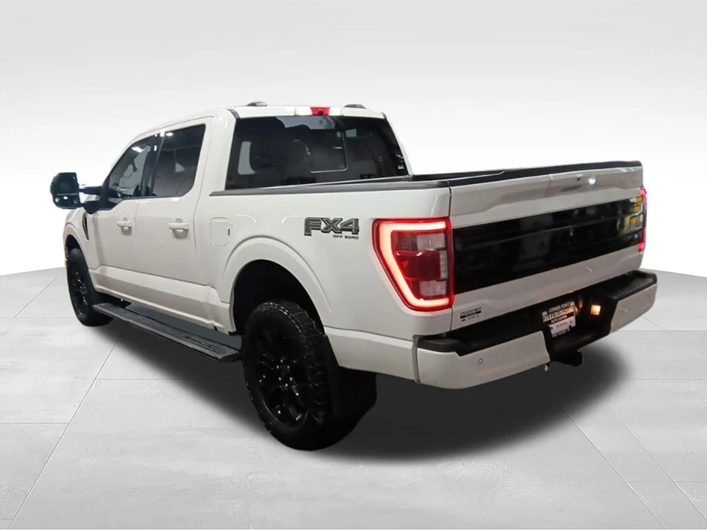 Used 2022 Star White Metallic Tri-Coat Ford Platinum image 4