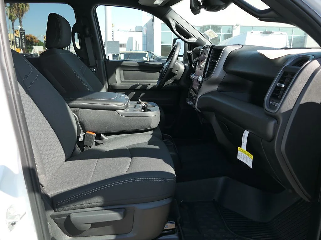 New 2025 Bright White Clear Coat RAM Tradesman Crew Cab 4x4 8