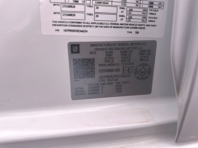 Used 2019 Summit White GMC AT4 image 35
