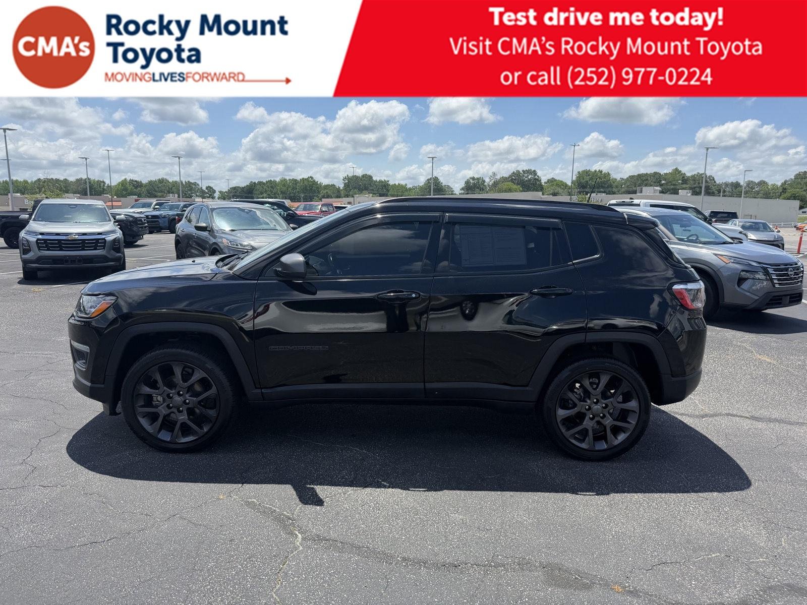 Used 2021 Diamond Black Crystal Pearlcoat Jeep 80th Anniversary image 4