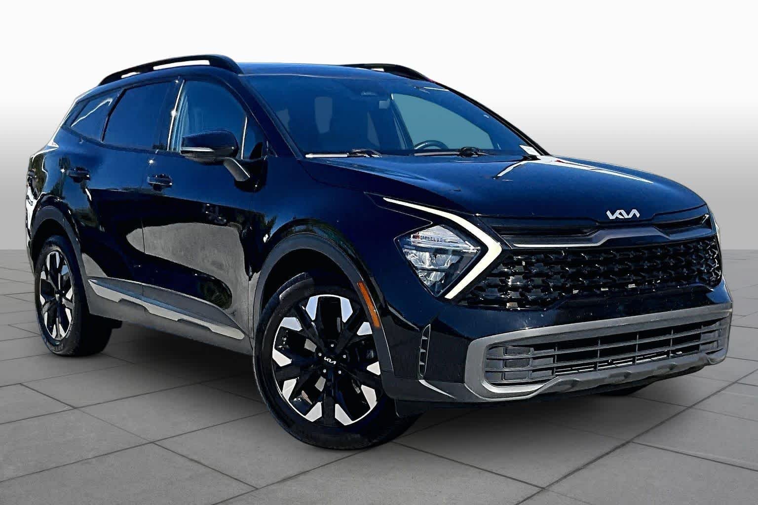 Used 2023 Ebony Black Kia X-Line image 3