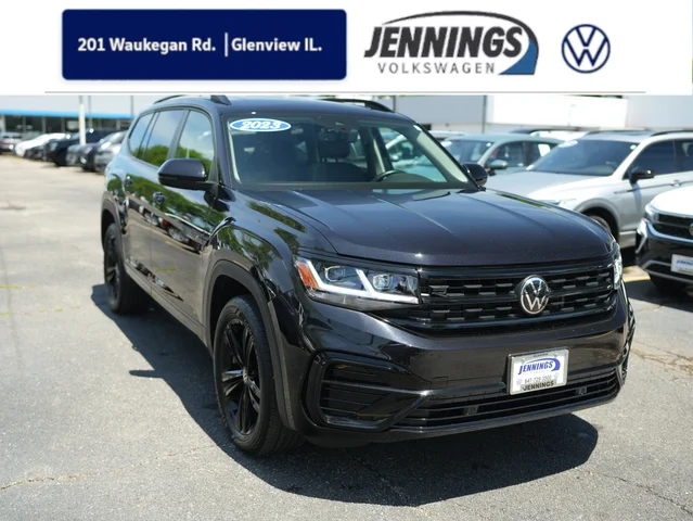 2023 Volkswagen Atlas 3.6L V6 SEL R-Line Black