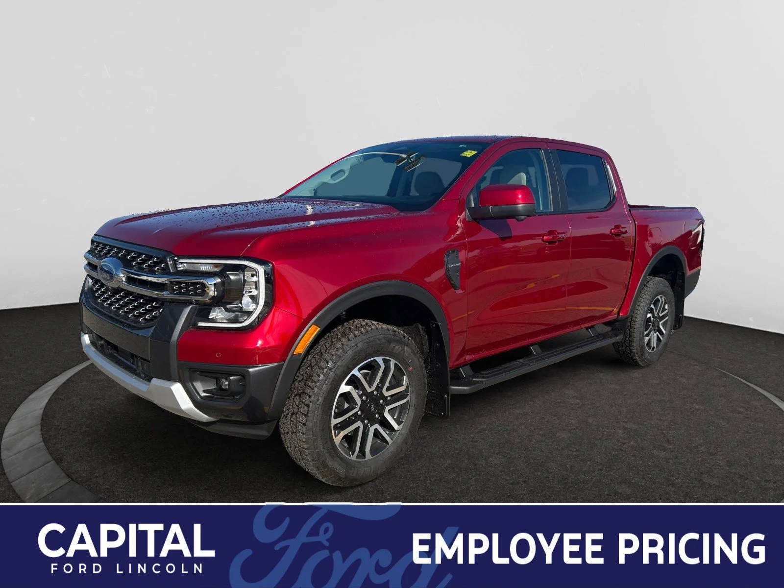 New 2026 Ruby Red Metallic Tinted Clearcoat Ford Lariat image 1