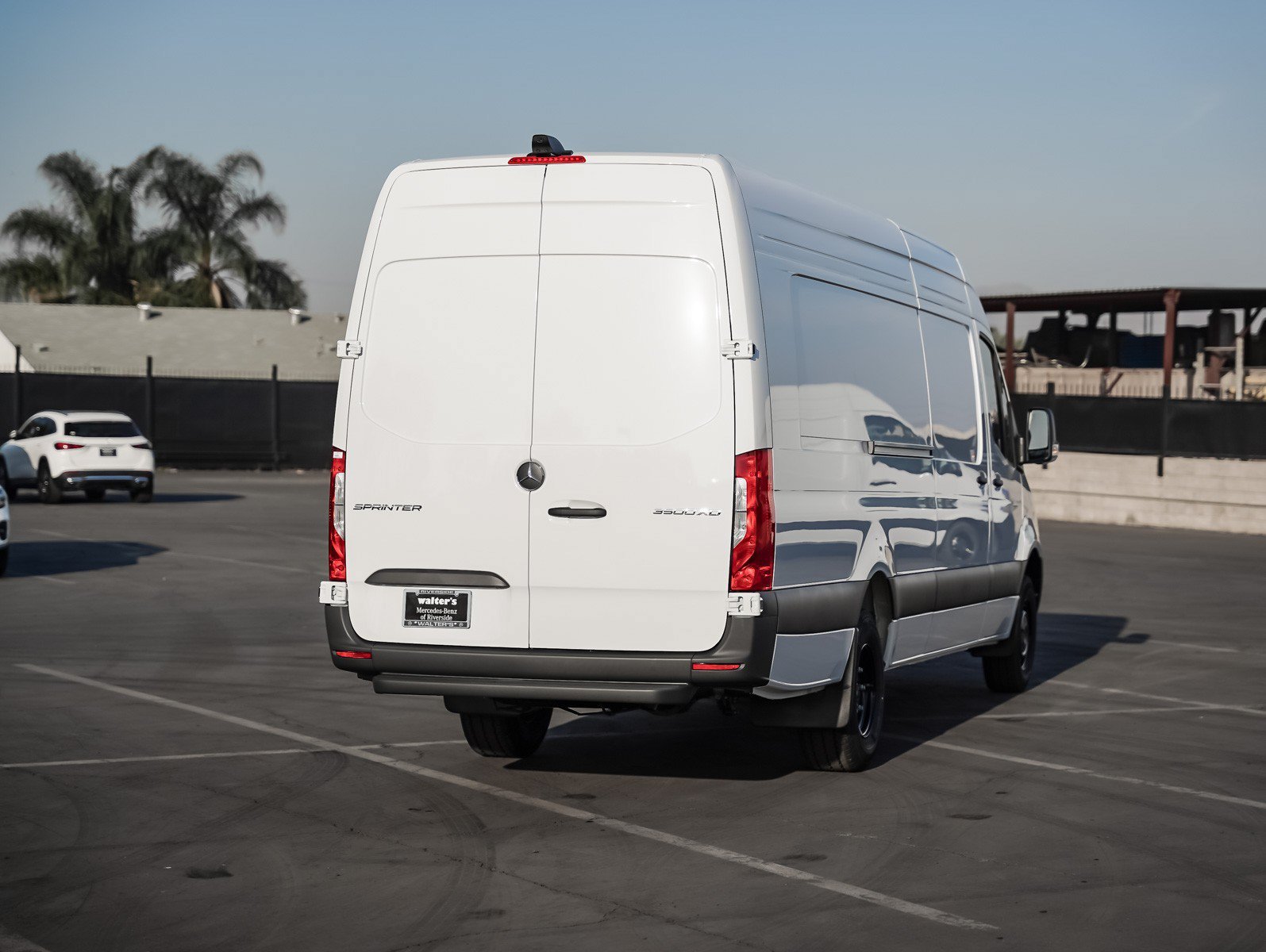 New 2026 Arctic White Mercedes-Benz 3500XD High Roof I4 Diesel HO 170 Extended RWD image 6