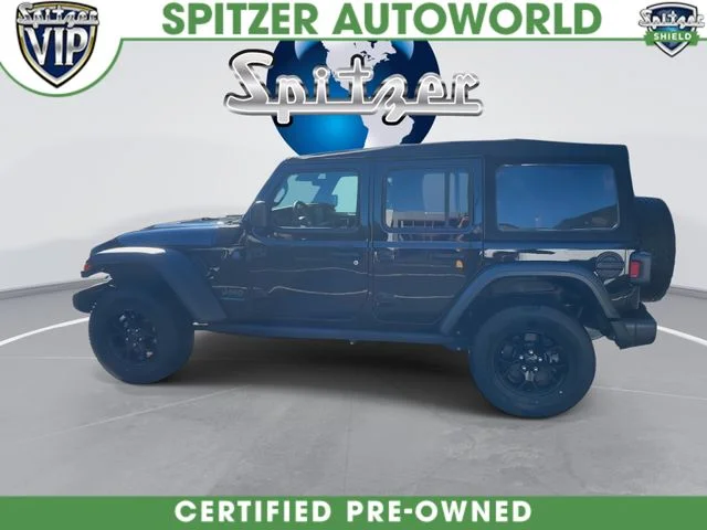 Used 2024 Black Jeep Willys 4xe image 8