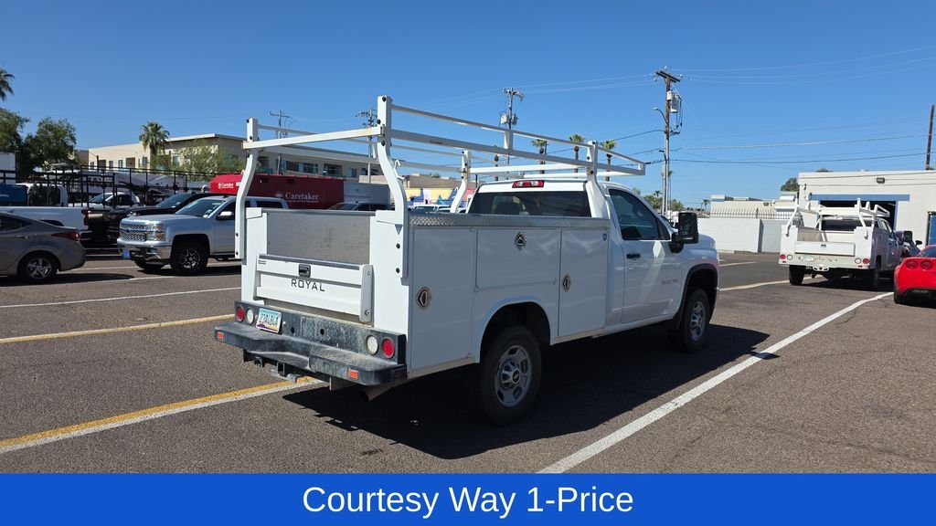 Used 2020 White Chevrolet Work Truck image 9