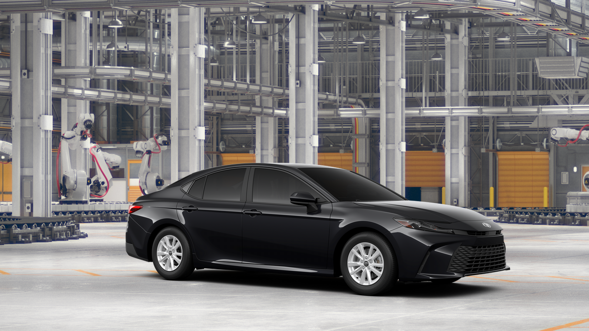 New 2026 Midnight Black Metallic Toyota LE image 14