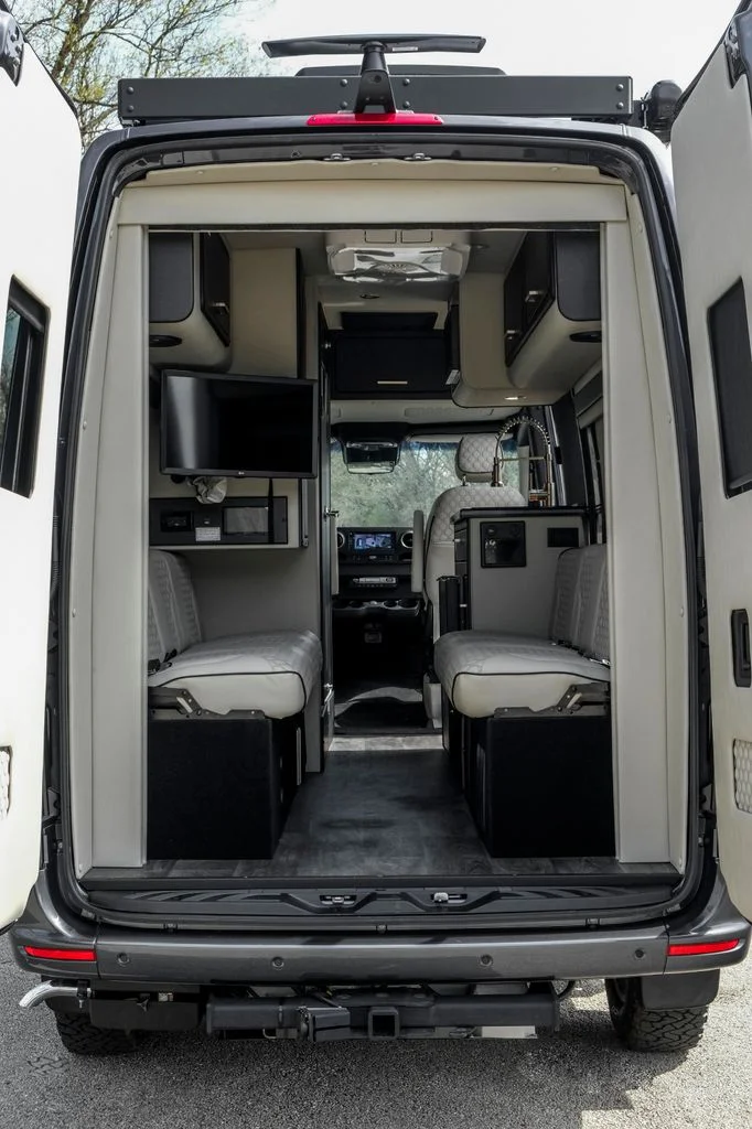 New 2026 Tenorite Gray Metallic Midwest Automotive Designs FD2 w/ Dual Rear Bench Overland Package, 540AH, Solar and 2.5KW Cummins Onan Generator image 65