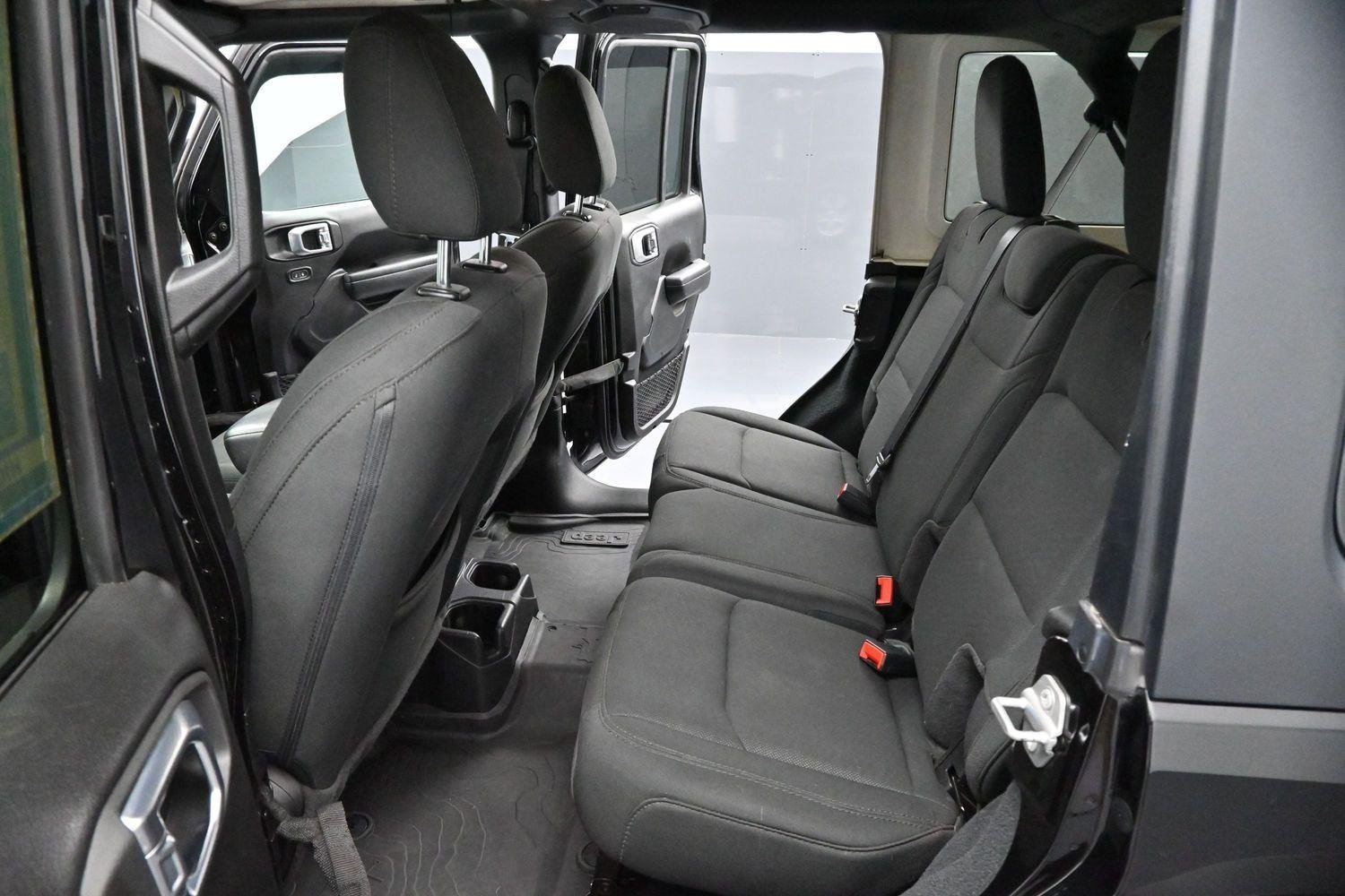 Used 2022 Black Clearcoat Jeep Unlimited Sport S image 26