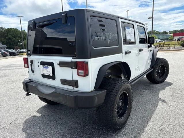 Used 2017 White Jeep Unlimited Sport image 8