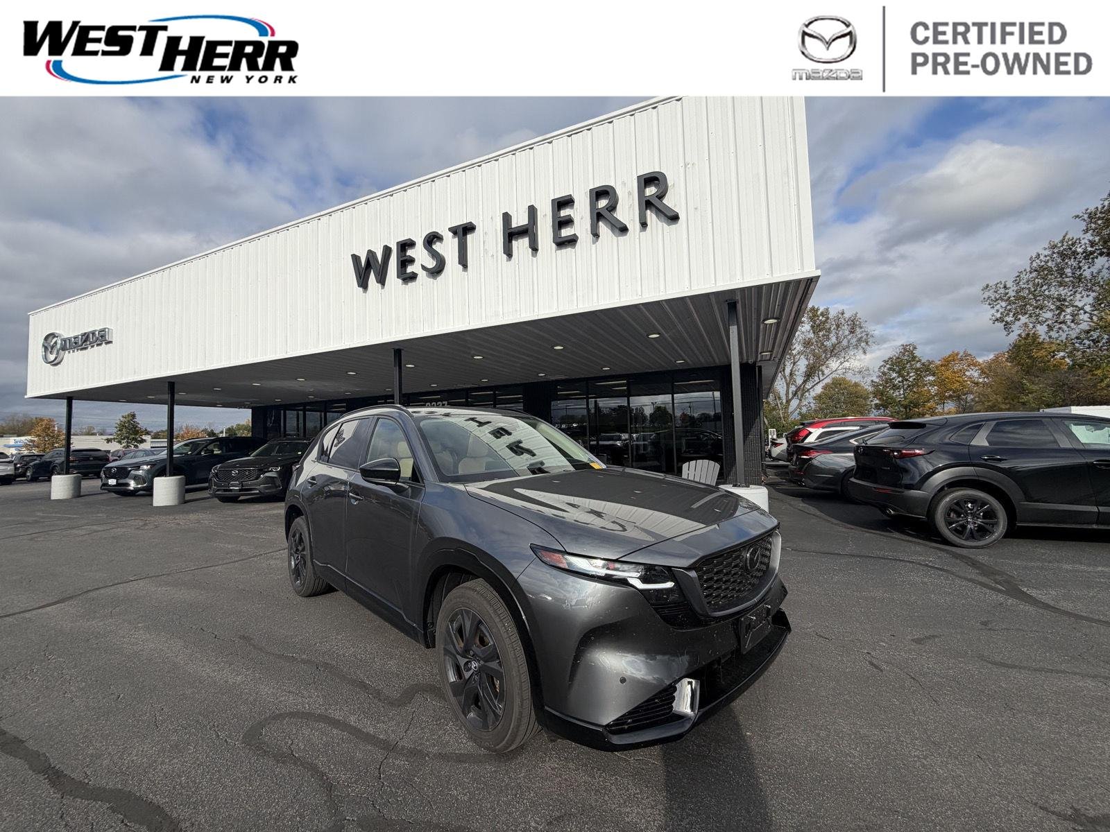 Certified Used 2026 Machine Gray Metallic Mazda 2.5 S Premium Plus image 1