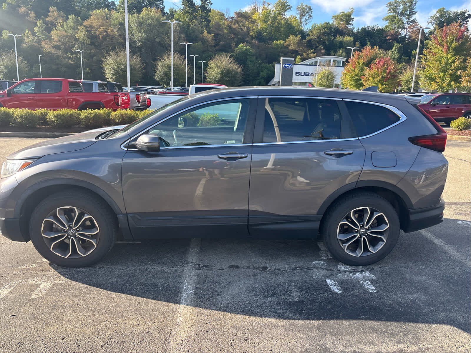 Used 2022 Modern Steel Metallic Honda EX-L image 6