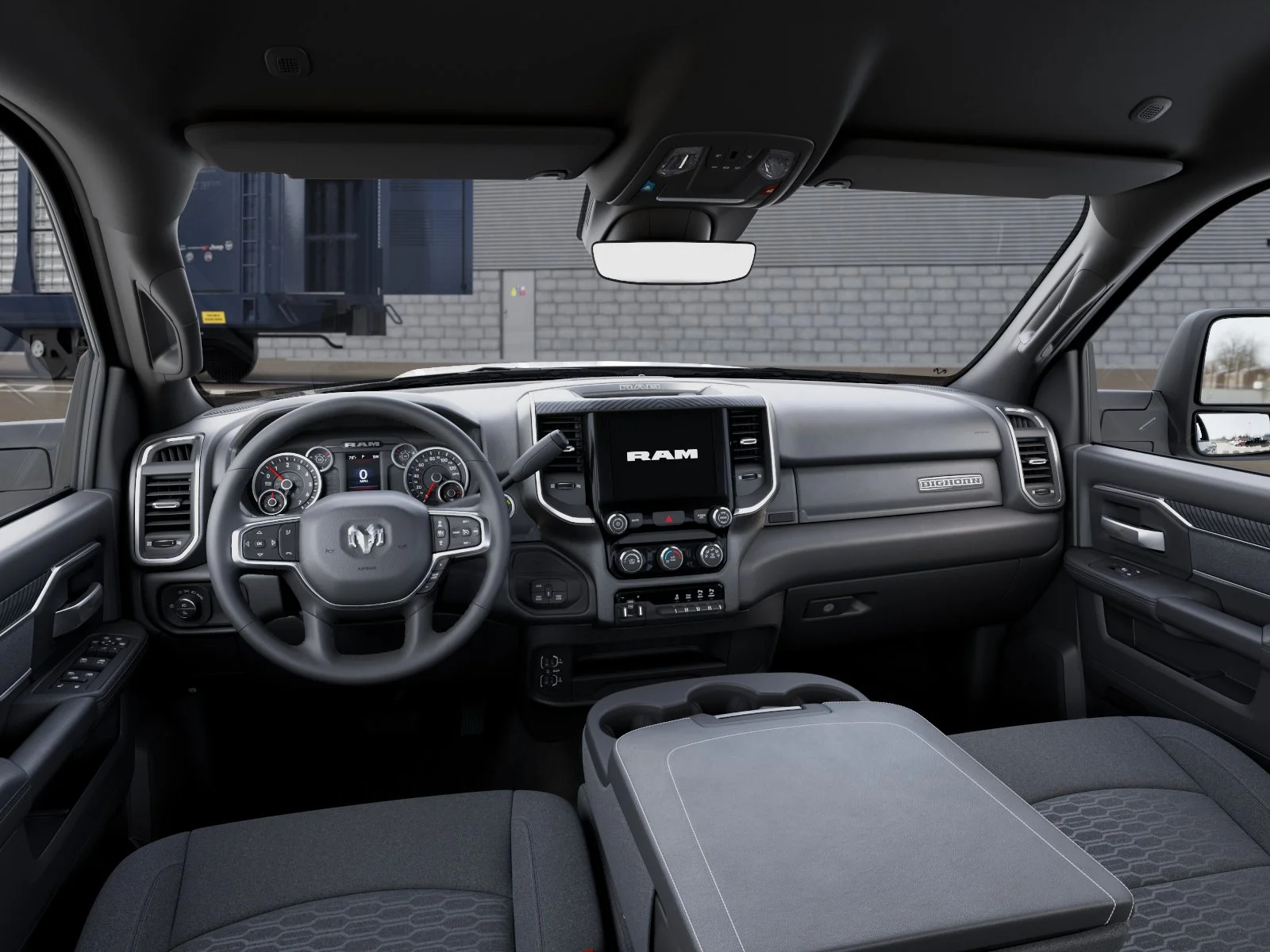 New 2026 Bright White Clearcoat RAM Big Horn image 8