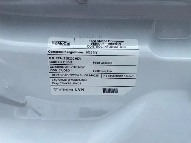 New 2026 Oxford White Ford Cargo Van image 50
