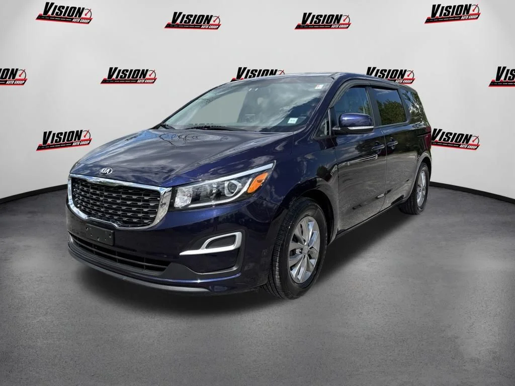 Used 2020 Blue Kia LX image 1