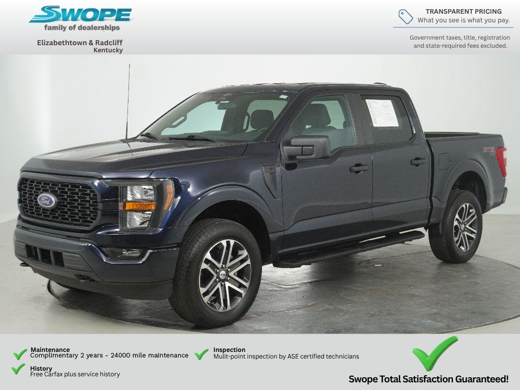 Used 2023 Antimatter Blue Metallic Ford XL image 10
