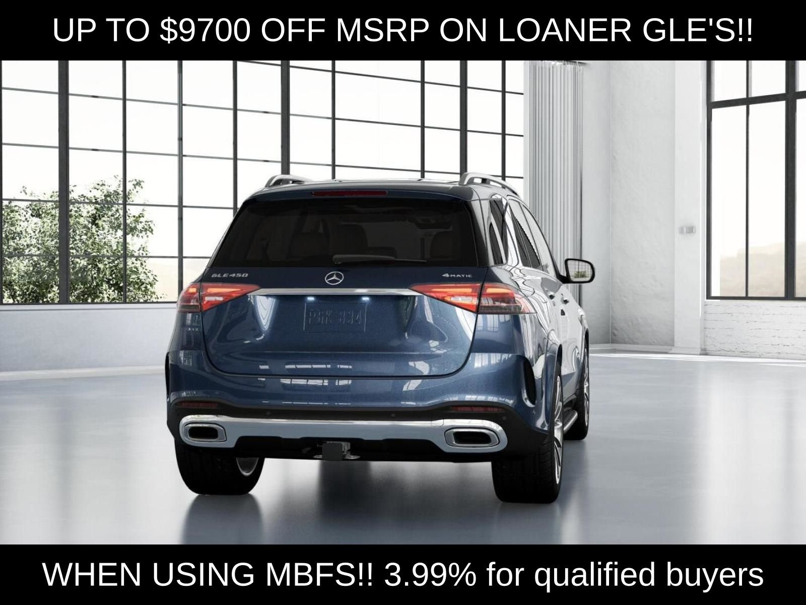 Certified Used 2026 Blue Mercedes-Benz GLE 450 image 26