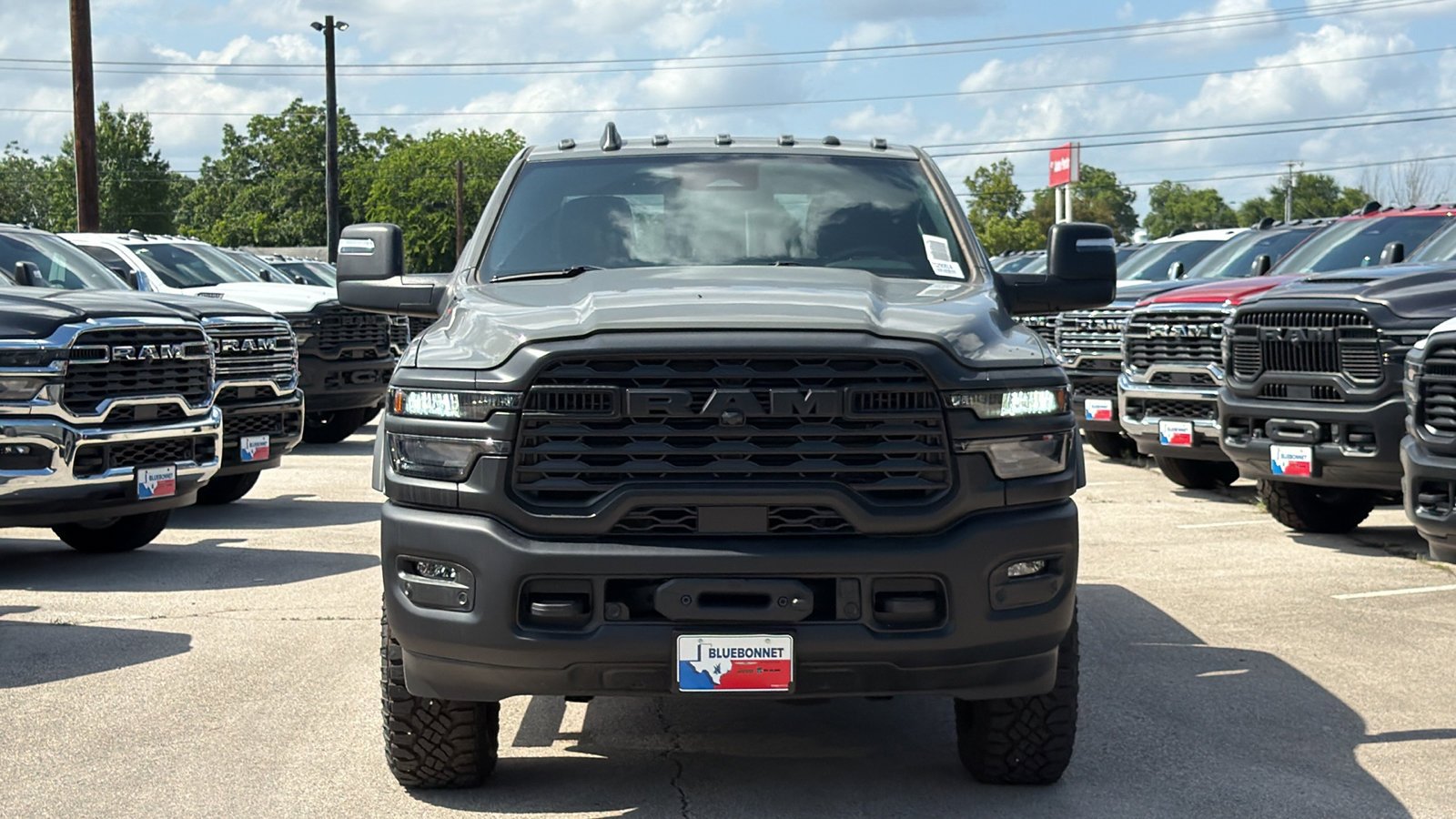 New 2026 Ceramic Gray Clear-Coat Exterior Paint RAM Tradesman image 2