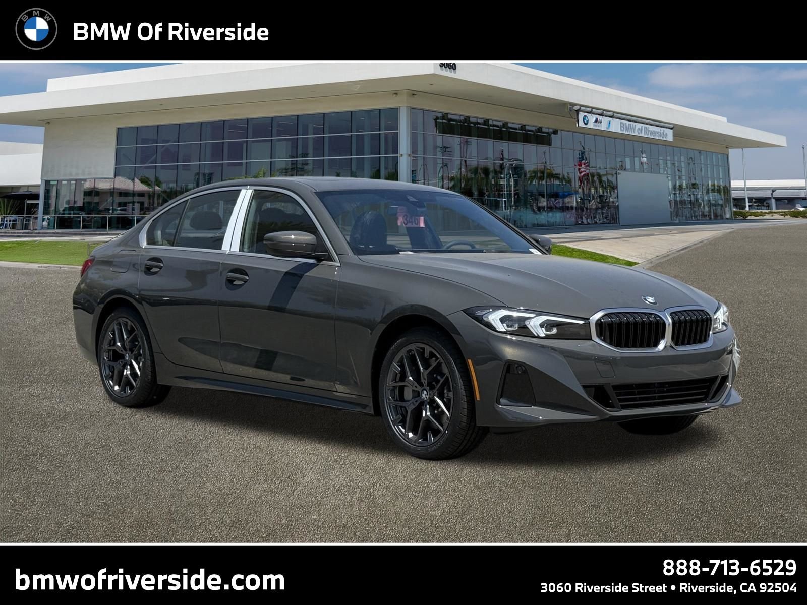 New 2026 Dravit Grey Metallic BMW 330i image 1