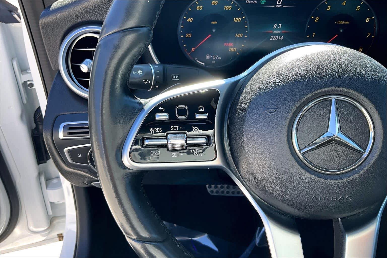 Used 2021 Polar White Mercedes-Benz C 300 image 24