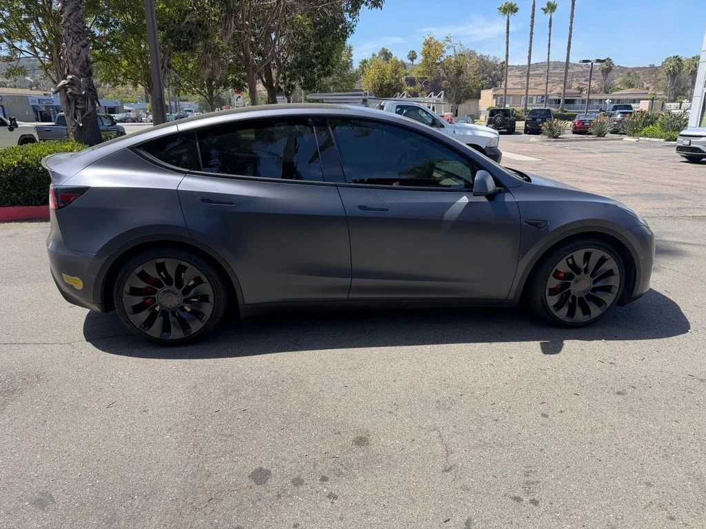 Used 2022 Gray Tesla Performance image 13