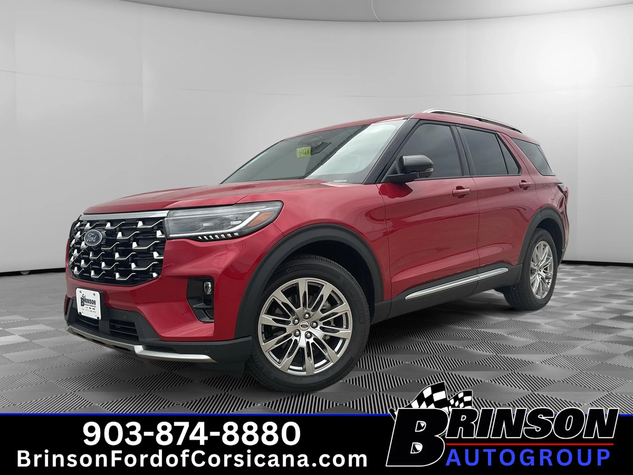 New 2026 Rapid Red Metallic Tinted Clearcoat Ford Platinum™ image 1