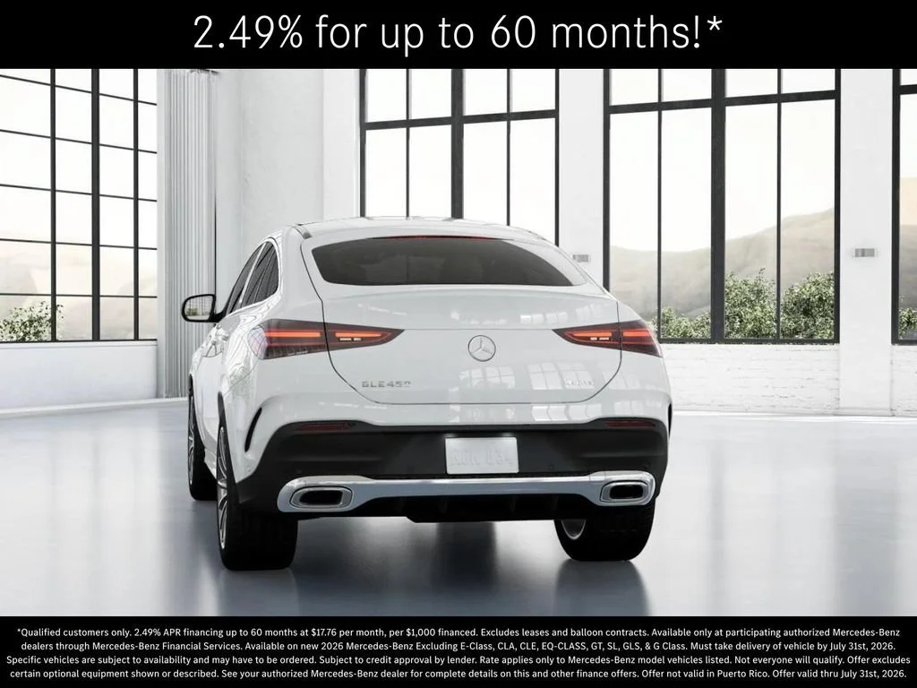 New 2026 Polar White Mercedes-Benz GLE 450 image 68