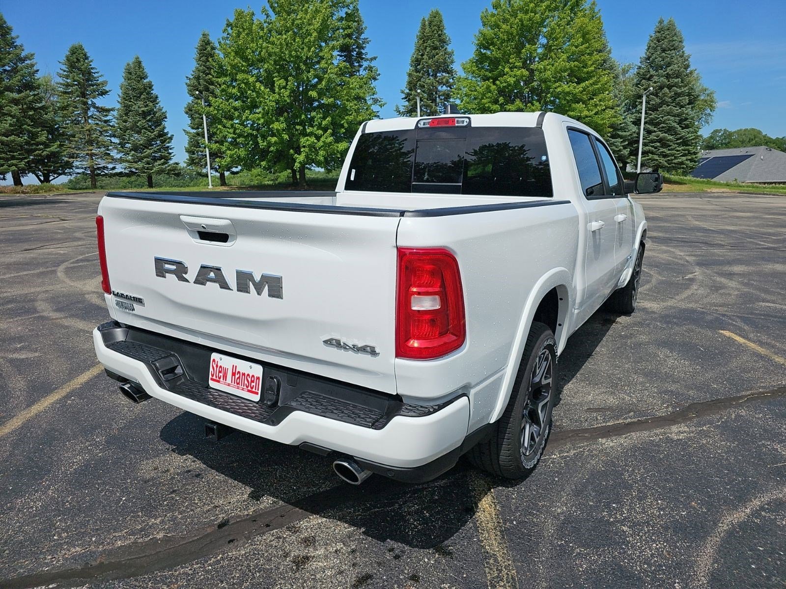 Certified Used 2025 Bright White Clearcoat Ram Laramie image 5