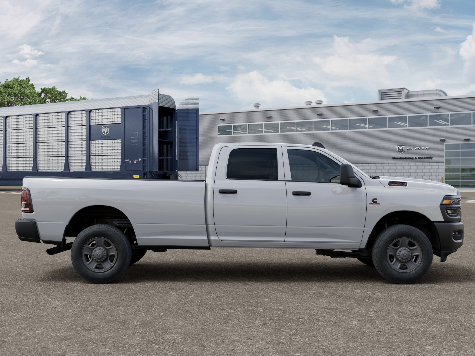 New 2026 Bright White Clear-Coat Exterior Paint RAM TRADESMAN image 12